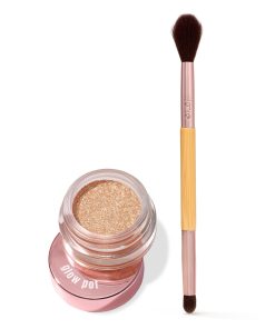 glow pot eyeshadow & brush