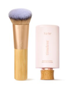 timeless hydrating foundation & brush duo